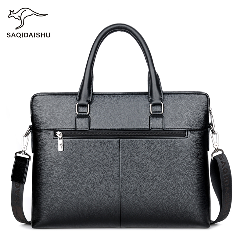 Luxury Bags For Men - 男性革ショルダーバッグビジネス男性のための有名なブランドクロスボディメッセンジャーコンピュータバッグ男性弁護士高級ハンドバッグボルソやつ