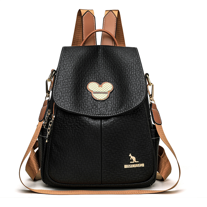 Luxury Bags For School - 2026年ラグジュアリートラベルバックパック ファッションスクールバッグ 多ポケット レザーブランド レディース クラシックバックパック