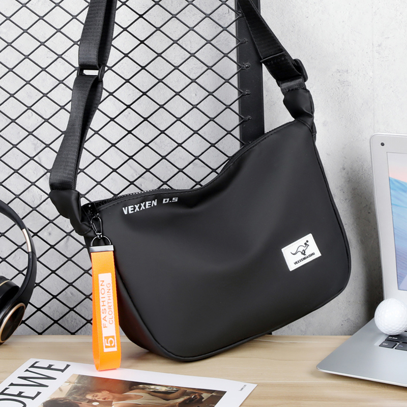 Luxury Bags For Men - 男性用PUレザーショルダーバッグ,防水,クロスオーバー,カジュアル,ラグジュアリー,ブランド,新しいファッション,2024