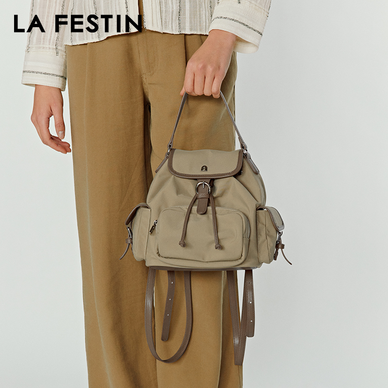 Luxury Bags La - LA FESTIN オリジナルバックパック女性用新しいバッグ旅行バックパック大容量バッグデザイナー高級バッグカジュアルスクールバッグ