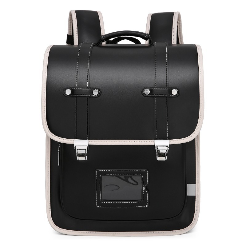 Luxury Bags For School - 高級英国子供用バックパック小学生スクールバッグPUレザー防水脊椎保護リュックサック男の子女の子耐久性のあるブックバッグ