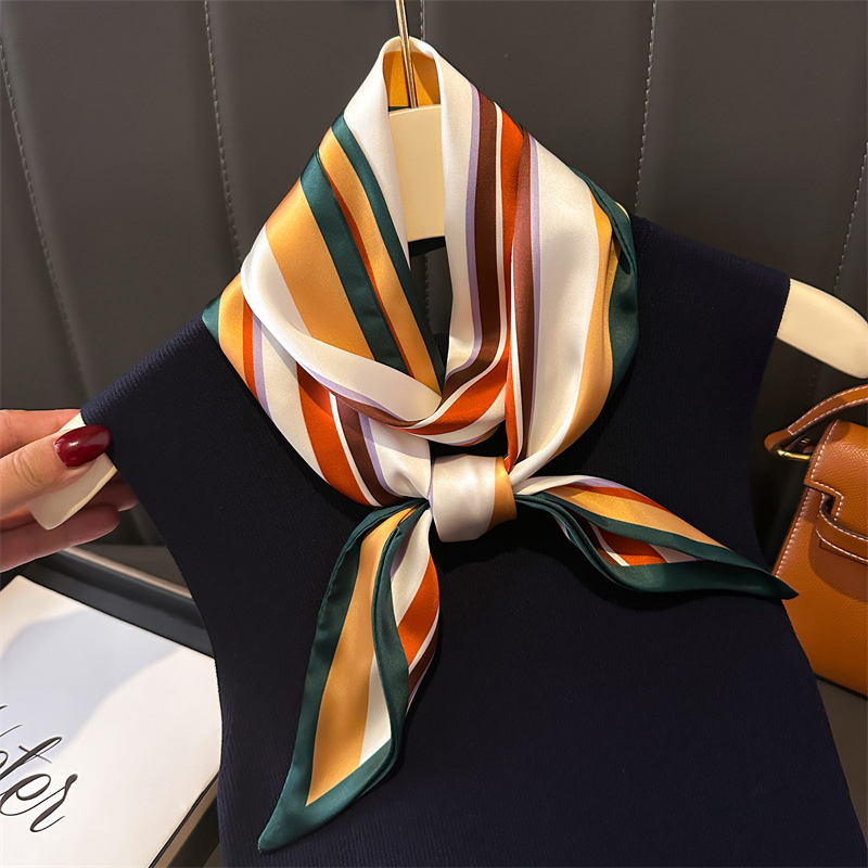 新作高級ナローショートツイルシルクスカーフ レディース 布製 - Luxury Bags Sell のレビューと価格