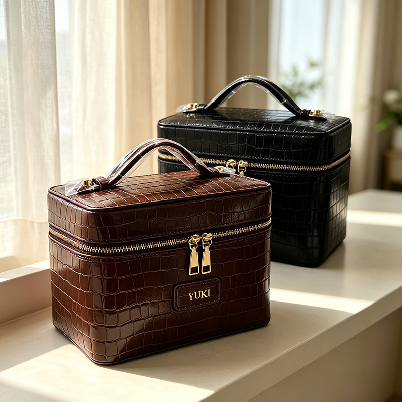 カスタム名入りトラベルポータブル化粧品バッグ ジップ付き大容 - Luxury Ziploc Bags のレビューと価格