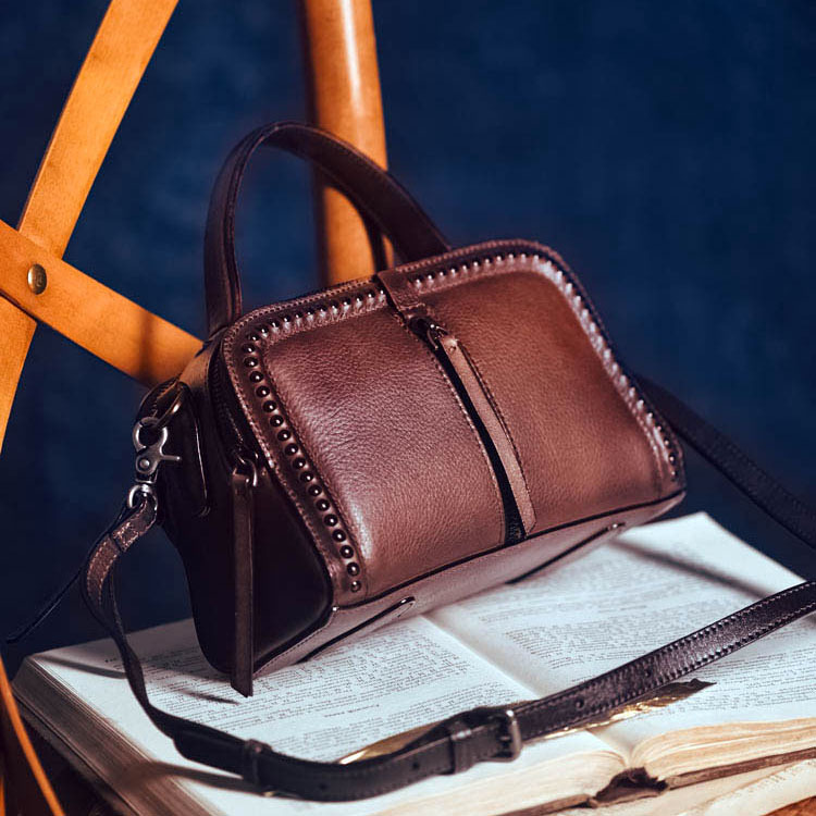2026 レトロ手描き多層式大容量ハンドバッグ レディースカ - Luxury Bags Hand Painted のレビューと価格