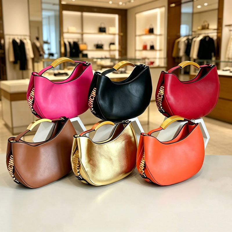 デミサークル女性用ゴールデンレタートート巾着バケットバッグ高 - Luxury Bags Sell のレビューと価格