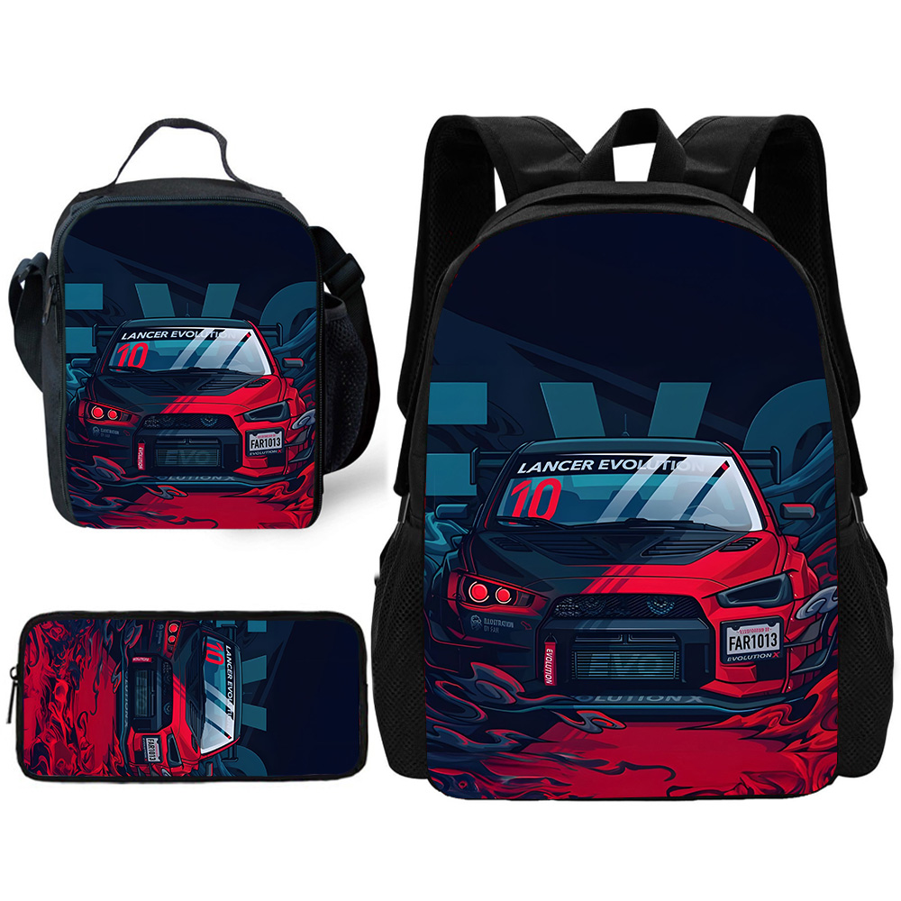 子供学校ファッション高級スポーツカーバックパックランチバッグ - Luxury Bags For School のレビューと価格