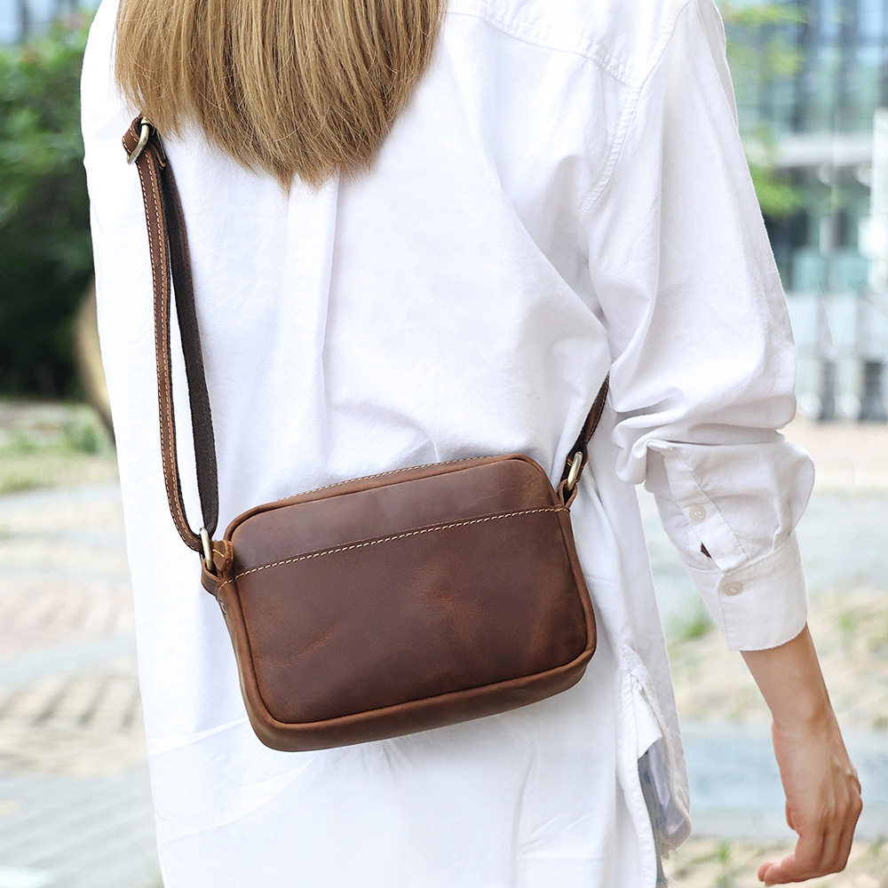 高級本革メッセンジャーバッグ メンズ ヴィンテージレザー ク - Luxury Bags For Men のレビューと価格