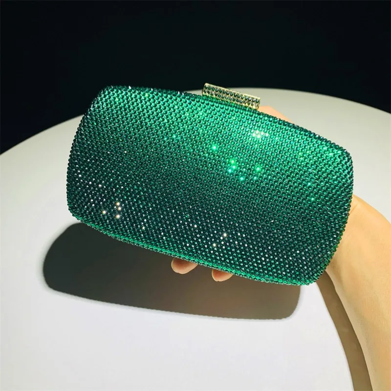 女性のための高級ラインストーンハンドバッグ,エレガントなイブ - Luxury Bags Yellow のレビューと価格