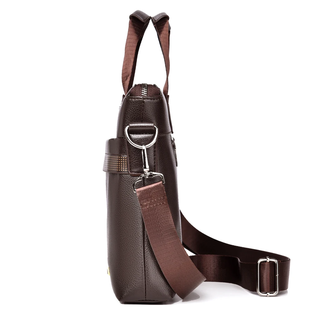 2026 新しい高級ブランド男のハンドバッグ革ラップトップブ - Luxury Bags For Men のレビューと価格