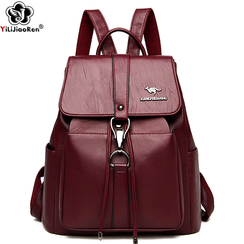 抗盗難バックパック女性のショルダーバッグ有名なブランドレザー - Shoulder Bag Slouchy のレビューと価格