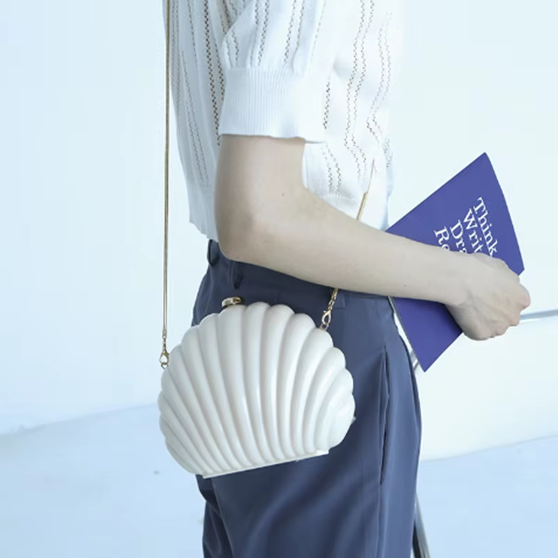 レディースミニシェルバッグ アクリル製 高級デザイナーブラン - Luxury Bags Yellow のレビューと価格
