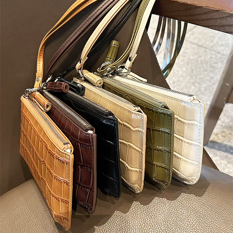 DIY 本革クロコダイル柄コインパース カスタムネーム ファ - Luxury Ziploc Bags のレビューと価格