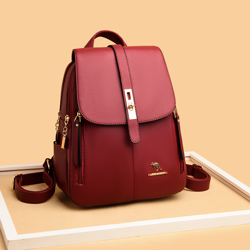 女の子のための高級レザーバックパック,カジュアルなデイパック - Luxury Bags For School のレビューと価格