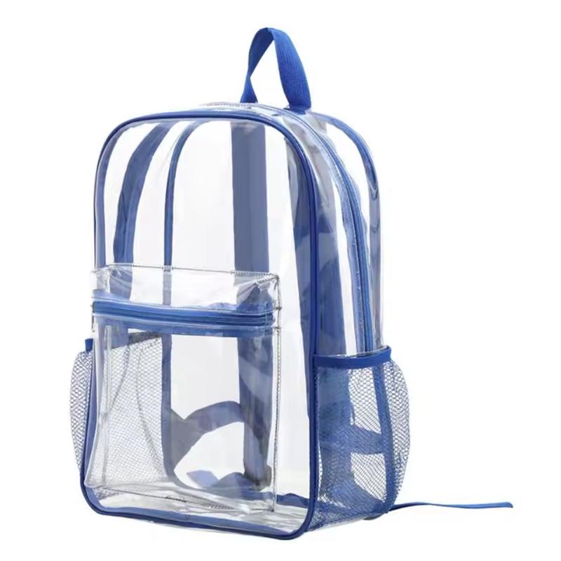トラベルビジュアルバックパック大容量防水ショルダーバッグ透明 - Shoulder Bag Slouchy のレビューと価格