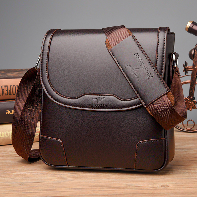 高級ブランドのメンズレザーショルダーバッグ防水ビジネスハンド - Luxury Bags For Men のレビューと価格