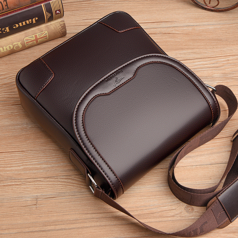 高級ブランドのメンズレザーショルダーバッグ防水ビジネスハンド - Luxury Bags For Men のレビューと価格