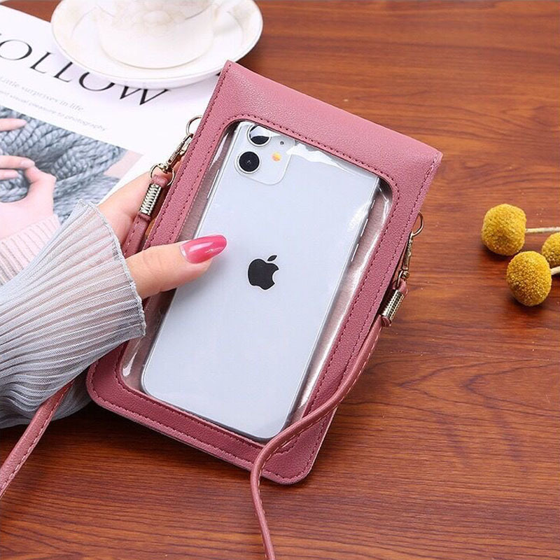 かわいい漫画柄のタッチスクリーン対応スマホバッグ 女性用 - - Shoulder Bag Slouchy のレビューと価格
