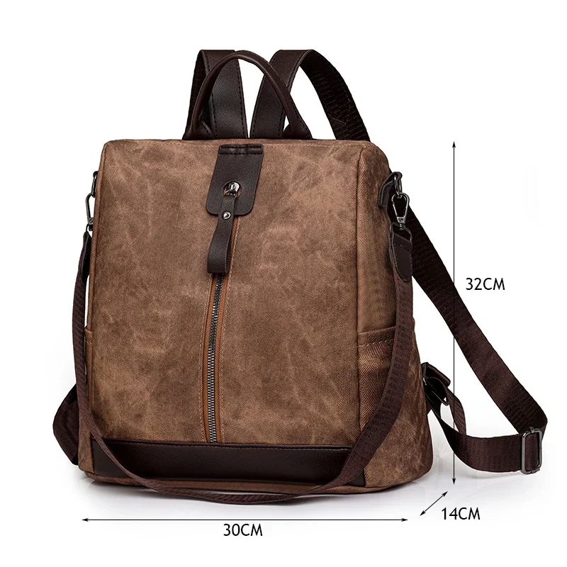 ファッション盗難防止バックパック女性高品質レザーデイパック女 - Shoulder Bag Slouchy のレビューと価格