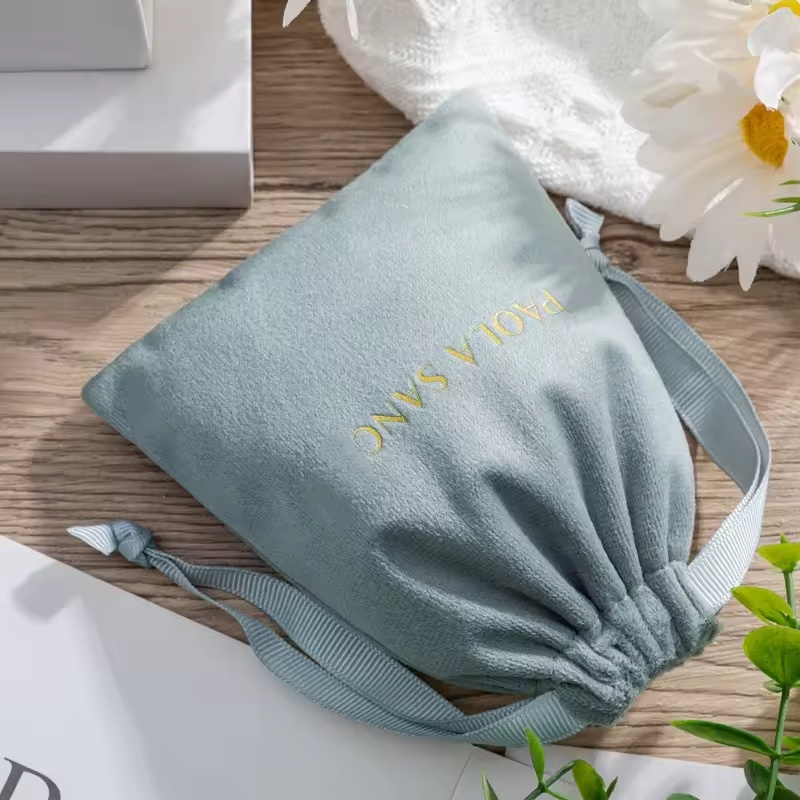 カスタムロゴ印刷入り高級ベルベットダストポーチ、香水ギフトジ - Luxury Bags For School のレビューと価格