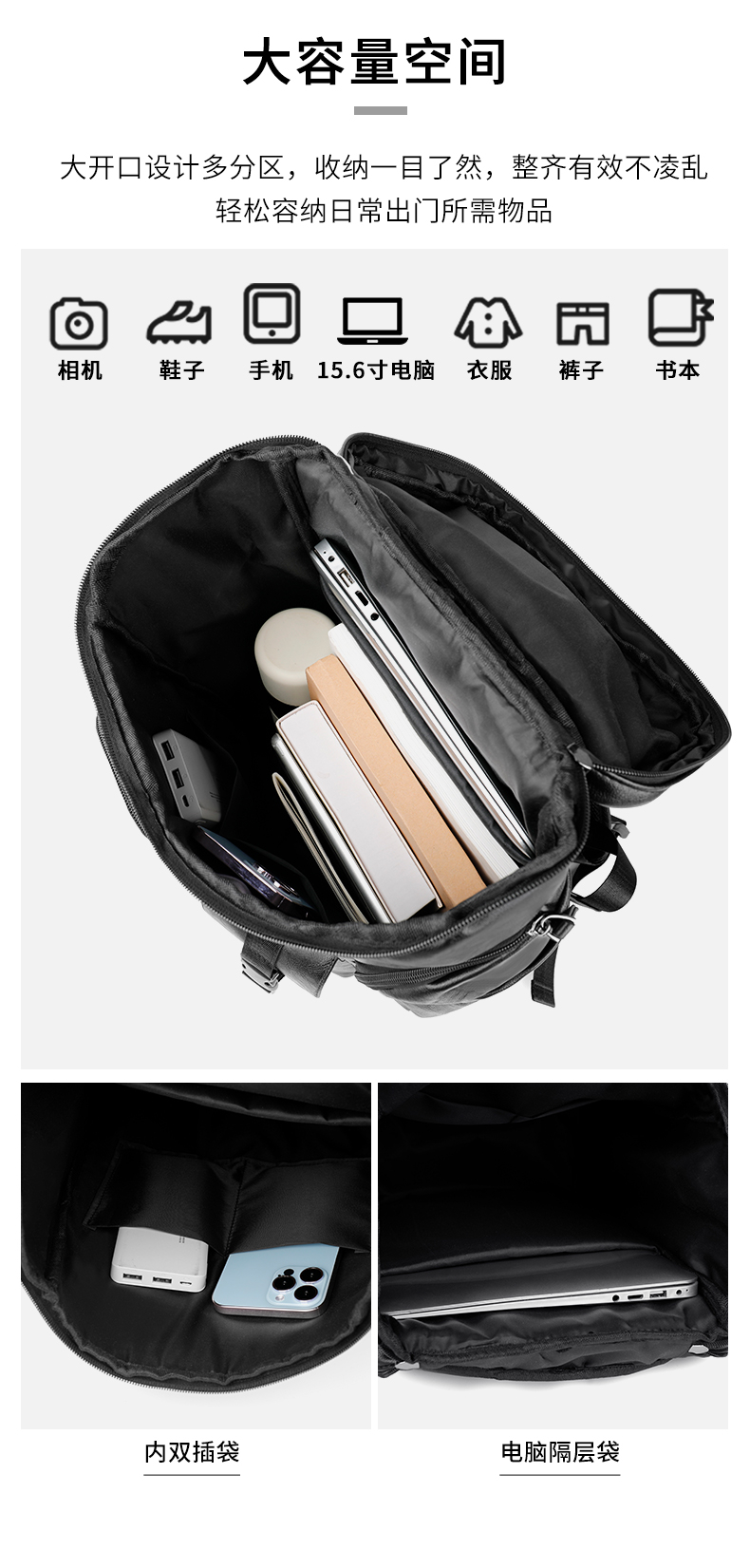 ファッションレトロバックパック高級ブランドバックパック男性用 - Luxury Bags For Men のレビューと価格