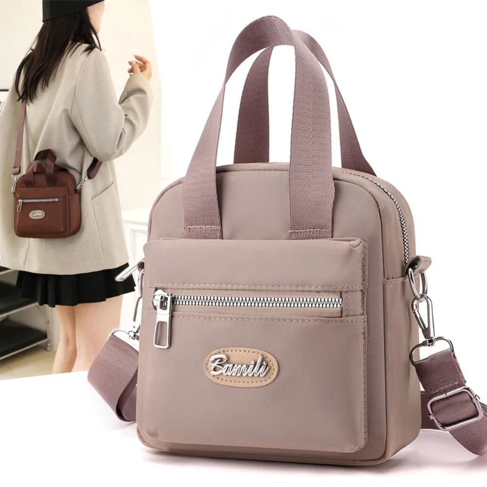 カジュアルな女性のクロスボディバッグ軽量ナイロン大容量携帯電 - Wristlet Wallet Zipper のレビューと価格