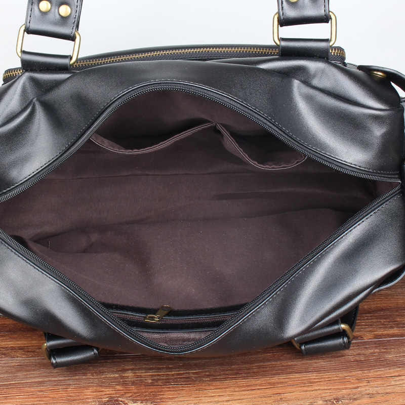 カジュアルボストンハンドバッグメンズ高級デザイン PU レザ - Luxury Bags For Men のレビューと価格