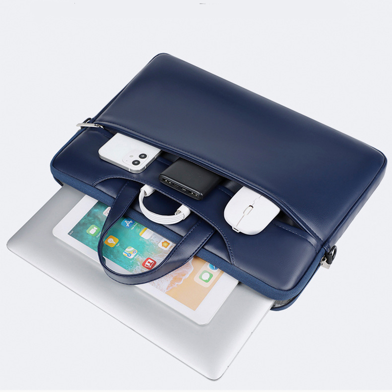 男性と女性のためのPUレザービジネスブリーフケース,大容量, - Wristlet Wallet Zipper のレビューと価格
