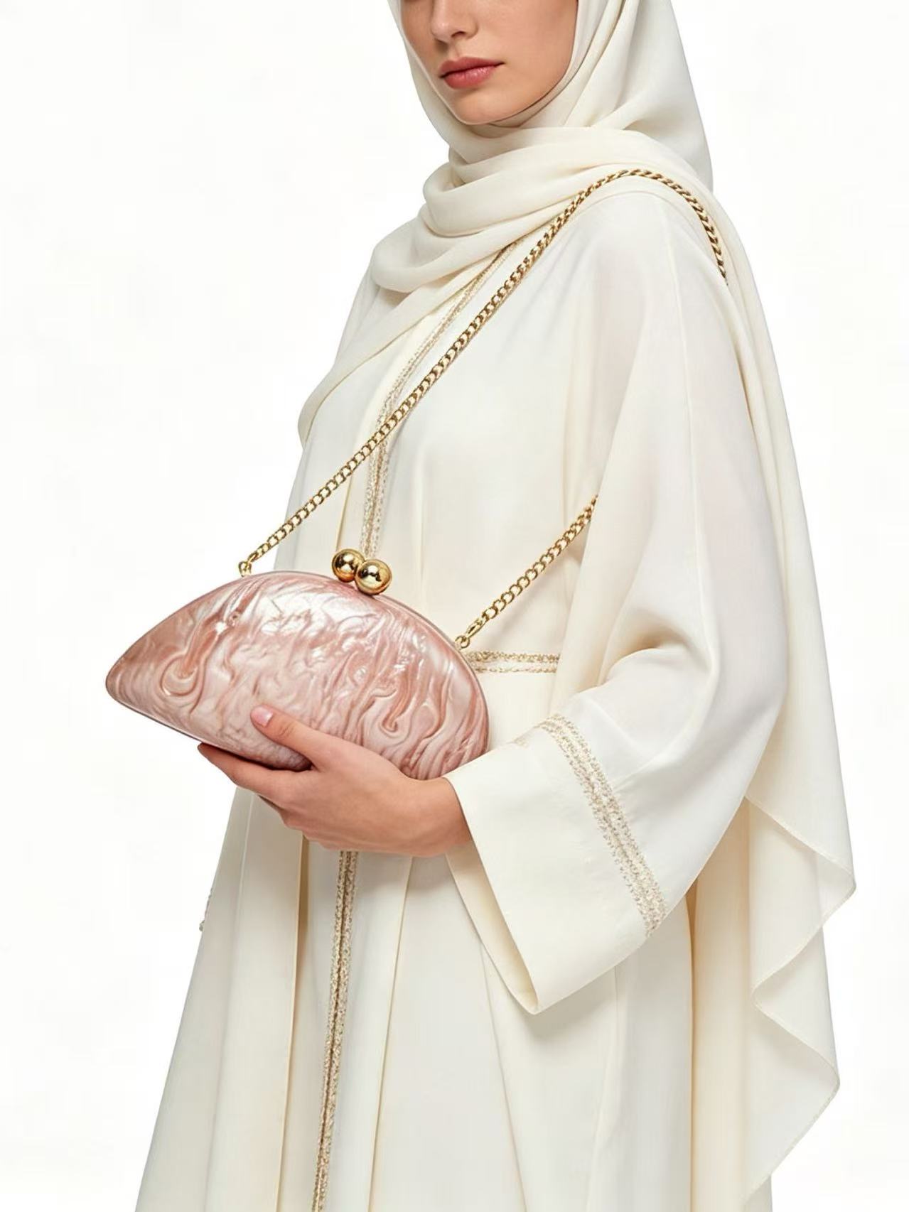 2026年春夏新作　人気沸騰中　不規則アクリルシェルイブニン - Luxury Bags Sell のレビューと価格