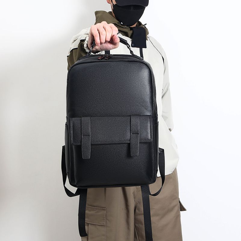 USBインターフェース付きメンズ高級レザーバックパック、多機 - Luxury Bags For Men のレビューと価格